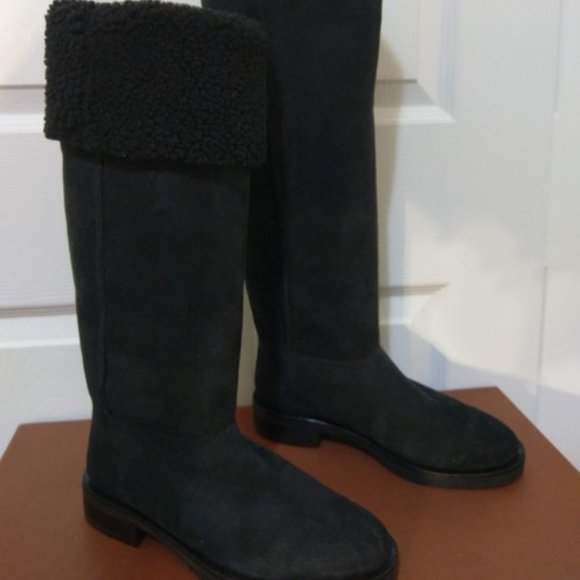 Coach | Shoes | Coach Eliza Curly Shearling Boots | Poshmark COACH® Eliza  Curly Real Shearling Knee height Boots